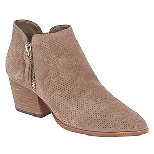 Vince Camuto Nethera Perforated Suede Bootie